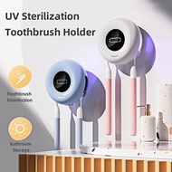Couple UV Toothbrush Holder With Heating Dryer UV Toothbrush Sterilizer UV Sanitizer for Electric To