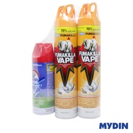 Fumakilla Vape Aerosol (2 x 600ml) FOC Fumakilla Vape H2O Water-Base