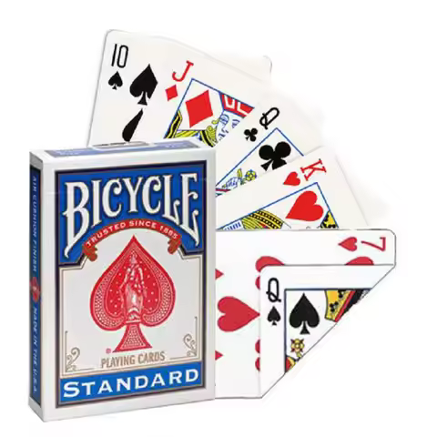 Bicycle Double Face Number Playing Cards Gaff Deck Magic Card Games Poker Special Props Close Up Mag