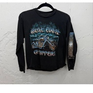 2026 New Style Youth West Coast Chopper Long Sleeve Spider Web Sleeve Trendy 100% Cotton