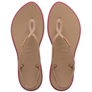 HAVAIANAS รองเท้าแตะผู้หญิง Luna Point Sandals ROSE GOLD 41499213581F_H4GDXX