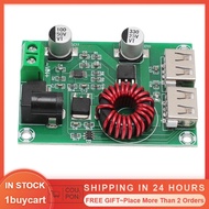 1buycart Module DC 9V‑36V To 5V Dual USB Output Voltage Converter