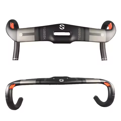 TOSEEK Full Carbon Fiber 400/420/440mm Road Racing Bike Bicycle Handlebar
