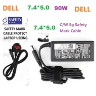 Dell 90W 19.5V 4.62A  DC: 7.4*5.0mm CHARGER AC Adapter  Power Supply For Latitude 5400 5410 5411 541