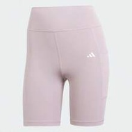 Adidas Women's OPTIME 7-INCH LEGGINGS, Shaping Power Compression Tights, Yoga Training Shorts