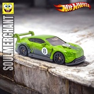 HIJAU Hot Wheels 2018 Bentley Continental GT3 no. 8 Green Loose Diecast Racing Car Track