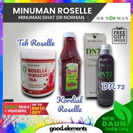 DR NORMAN MINUMAN KESIHATAN ROSELLE Teh Roselle Jus Puree Kordial DN72 Anti oksida