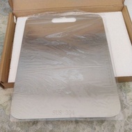 Kitchen utensils HIGH QUALITY 304 Stainless Steel Chopping Board 390m x 280mm x 2mm