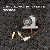 CT110 CT100 MODENAS MAIN SWITCH KEY SET  RUNFIRE2020