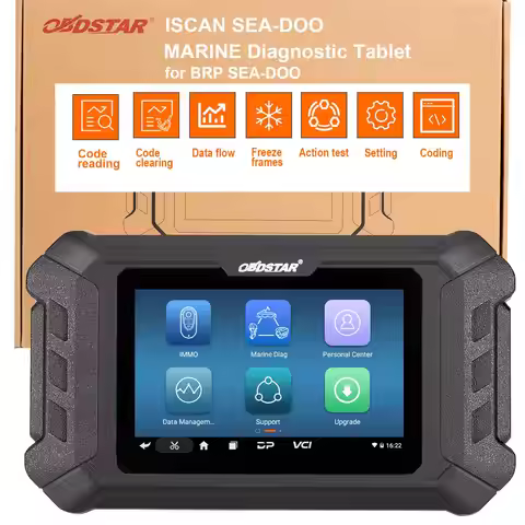OBDSTAR ISCAN For SEA-DOO MARINE Diagnostic Tablet For BRP SEA-DOO