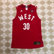 NBA All Star 2016 Toronto Golden State Warriors MVP Stephen Curry #30 Nike adidas sw Swingman authen