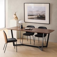 【D3原木家居】Brunel 北美胡桃木餐桌 長桌 實木桌