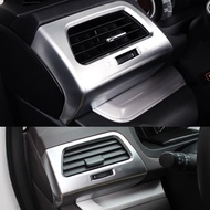 Xuming 2Pcs สำหรับ Honda CR-V CRV 2012 2013 2014 2015 2016 Chrome Dashboard ฝาครอบ Air Vent Trim Bezel กรอบ Molding