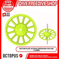 Bottom Plate Octopus Freediving For Line 8-12mm Accessories Freedive Accessories Apnea Rope Accessor