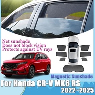 Car Mesh Sunshade For Honda CR-V MK6 RS ZC8 e:PHEV e:FCEV 2022 2023 2024 2025 Honda Breeze Mesh Suns