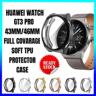 Huawei Watch GT3 Pro 43MM 46MM Full Covarage Soft Tpu Protector Case GT3PRO Cover