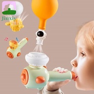 JINXIY Breathing Exerciser Toys, Cartoon 3-in-1 Balloon Launcher Toy, Multifunctional Funny Floating