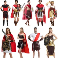 Halloween Adult Costume Cosplay Costume Greek Goddess Gladiator Samurai Costume Warrior Costume Male