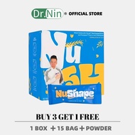 NuShape Oat (15 Bags): Rich in Dietary Fiber for Balanced Blood Sugar;Boost Satiety & Support Health