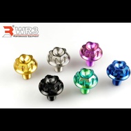Titanium WR3 Ninja 250 250R Carburetor 250fi Injection Z250 Middle Triangle Steering Wheel Bolt Nut