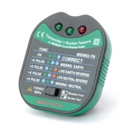 MASTECH MS5902 EU/US Plug Circuit Breaker Finder/Socket Tester Instruction/Fully Automatic Circuit B