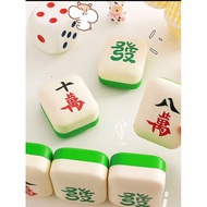 Mahjong squishy soft toy