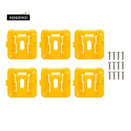 6Pack Battery Mount Holder for  20V 60V Battery Dock Holder Fit Battery Display for Warehouse Factor