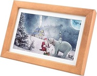 Waveshare 7.3inch ACeP 7-Color E-Paper with Solid Wood Photo Frame, Ultra-Long Standby, 800x480 Reso