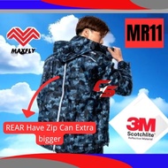 MAXFLY MAXXIS NEW PATTERN MR11 RAINCOAT WATER REPELLING & QUICK DRYING 3M BAJU HUJAN
