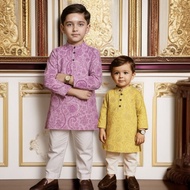 PAISLEY Kids Kurta with Dhoti Pants for Boys and Kids Jippa Concept Cotton Comfy