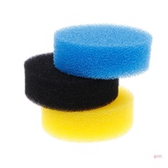 gonn Filter Sponge Set of 3 Round Biochemical Cotton Aquarium for Tank External