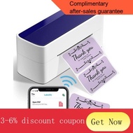 YQ6 Wireless Thermal Label Printer Bluetooth Shipping Label Printer Small Postage Sticker Printer for Barcode Address Ho