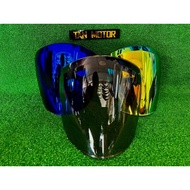 RAM4 HELMET VISOR FULL FACE 3 BUTTON ( TINTED / GOLD / BLUE ) SGV99 X-DOT MS88 RS88 TOPI KELENDA MHR