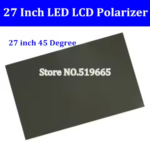 New 27inch 0/90/45 degree Glossy 27 inch LCD Polarizer Polarizing Film for LCD LED IPS Screen for TV
