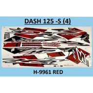 DASH 110 V3 FI (4) STICKER BODY STRIPE HONDA