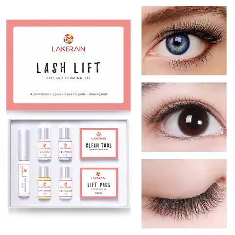 Lash Lift Kit Semi-Permanent Lasting Eyelash Lifting Perming Lotion Fixation Glue Curly Lasher Beaut