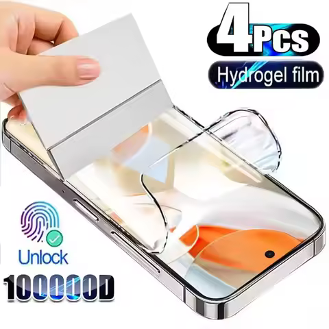 4Pcs Hydrogel Film For Vivo Y22 Y22S Y27 Y30 Y33 Y31s Y33s Y50 Y53S Y51 Y56 Y70 Y100 Y35 Y36 4G Y55 