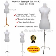 Female Half Body Mannequin | Tall Abg Mannequin | Iron Pole Half Body Mannequin