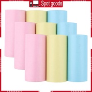 XI 9Pcs Children Camera Paper Rolls 57x25mm Kid Camera Thermal Printing Paper