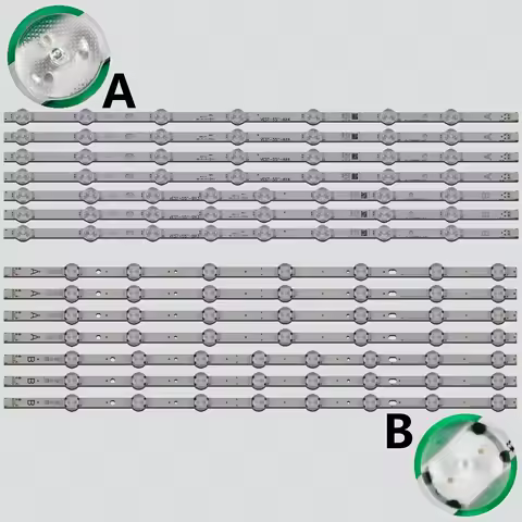 LED Strip VES550QNDL-2D-N11 N12 U11 U12 55U6663DB 55AO4USB 55U6663DG 55PUS6031 LUX015504/01 P55US075