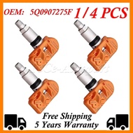 1/4PCS 5Q0907275F Tire Pressure Monitoring System Sensor For Audi RS3 SKODA Kodiaq PORSCHE 718 VW Ar