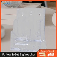 predolo Brochure Holder Flyer Hotel Menu Booklet Acrylic Business Card Display Stand