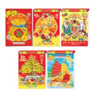 [LỊCH TẾT 2026] Lịch Bloc Đại (14.5x20.5cm) - Lịch Ngẫu Nhiên 2026 Tường VIP