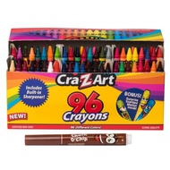 [ 9 American brands ] Cra Z Art box of 96 crayons