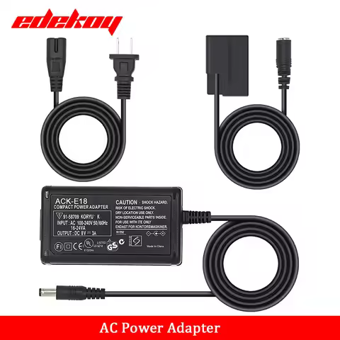 ACK-E18 DR-E18 ACK E18 LP-E17 for Canon Camera Adapter Dummy Coupler for EL3 850D 800D 760D 750D 77D