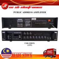 USB-120DTL PA-200 120W PA-120 200W PUBLIC ADDRESS AMPLIFIER W BLUETOOTH, FM RADIO , USB, SD CARD, ZO
