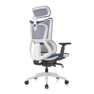 Ergoworks – Premium Best Ergonomic Office Chair | Truly Perfect Chair_ Ew-g881_ White Frame/red Mesh Seat/nylon Base With Pu Castor