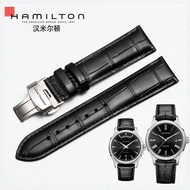 Hamilton Watch Strap Original Jazz American Classic Khaki-Field Men Hamilton Genuine Leather Strap