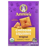 Annie's Homegrown Organic Cheddar Squares 213g