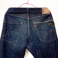 LEVI'S FENOM FRAGMENT 207 JEANS 原色 白漆 白扣 閃電 牛仔褲 長褲 褲子 男版 藍色 W34 TP0-22 PNT-M #開學二手拍